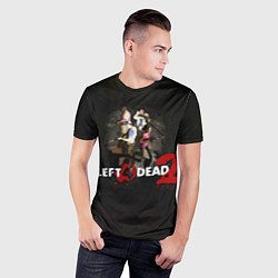 Футболка спортивная мужская Left 4 dead 2 команда, цвет: 3D-принт — фото 2