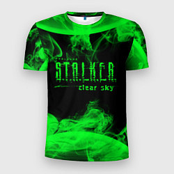 Футболка спортивная мужская Stalker clear sky radiation art, цвет: 3D-принт