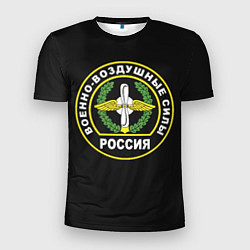 Футболка спортивная мужская ВВС - Россия, цвет: 3D-принт