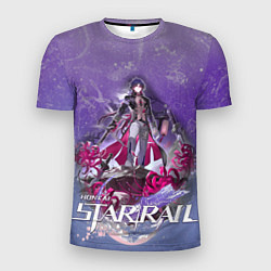 Футболка спортивная мужская Блэйд из хонкай стар рейл, цвет: 3D-принт