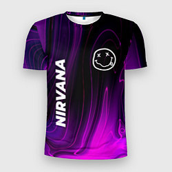 Футболка спортивная мужская Nirvana violet plasma, цвет: 3D-принт