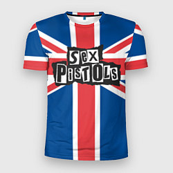 Футболка спортивная мужская Sex Pistols - панк рок, цвет: 3D-принт