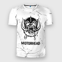 Футболка спортивная мужская Motorhead glitch на светлом фоне, цвет: 3D-принт