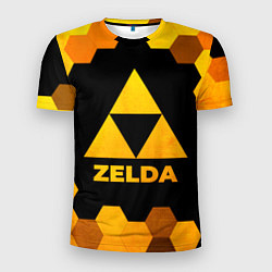 Футболка спортивная мужская Zelda - gold gradient, цвет: 3D-принт