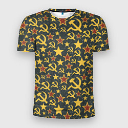 Мужская спорт-футболка Серп и Молот - СССР