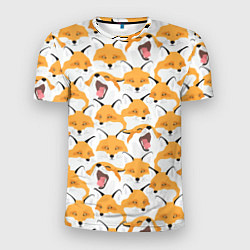Мужская спорт-футболка Хитрые лисы