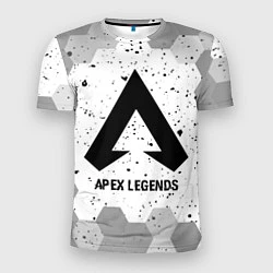 Футболка спортивная мужская Apex Legends glitch на светлом фоне, цвет: 3D-принт