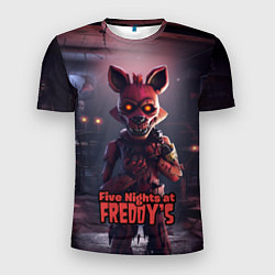 Футболка спортивная мужская Five Nights at Freddys Mangle, цвет: 3D-принт