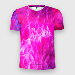 Футболка спортивная мужская Pink texture, цвет: 3D-принт