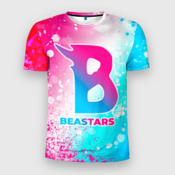 Футболка спортивная мужская Beastars neon gradient style, цвет: 3D-принт