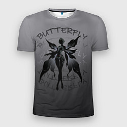 Футболка спортивная мужская Dark butterfly, цвет: 3D-принт