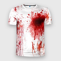 Мужская спорт-футболка Брызги крови