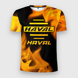 Футболка спортивная мужская Haval - gold gradient, цвет: 3D-принт