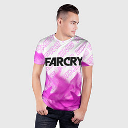 Футболка спортивная мужская Far Cry pro gaming посередине, цвет: 3D-принт — фото 2