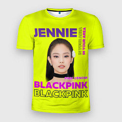 Футболка спортивная мужская Jennie - певица Blackpink, цвет: 3D-принт