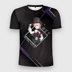 Футболка спортивная мужская Лини в ромбе, цвет: 3D-принт