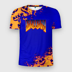 Футболка спортивная мужская Doom x marshmallow, цвет: 3D-принт