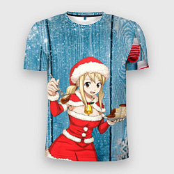 Футболка спортивная мужская Подарок от снегурочки, цвет: 3D-принт