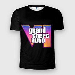 Футболка спортивная мужская Grand Theft Auto 6, цвет: 3D-принт