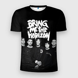 Футболка спортивная мужская Bring me the horizon - group, цвет: 3D-принт