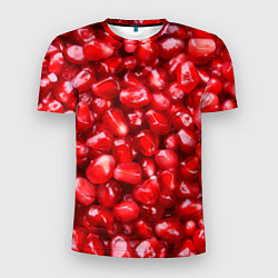 Мужская спорт-футболка Спелые зёрна граната