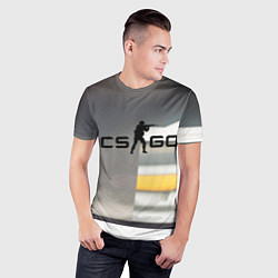 Футболка спортивная мужская Counter Strike go - shooter video game, цвет: 3D-принт — фото 2