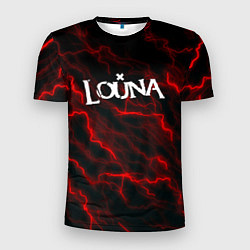 Футболка спортивная мужская Louna storm рок группа, цвет: 3D-принт
