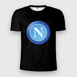 Футболка спортивная мужская Наполи фк спорт, цвет: 3D-принт