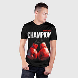Футболка спортивная мужская Siberian Rocky Champion, цвет: 3D-принт — фото 2