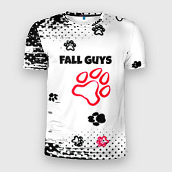 Футболка спортивная мужская Fall Guys kids game pattern, цвет: 3D-принт