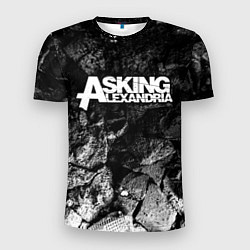 Футболка спортивная мужская Asking Alexandria black graphite, цвет: 3D-принт