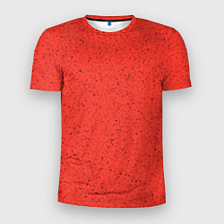 Футболка спортивная мужская Текстура цвет оранжевая заря, цвет: 3D-принт