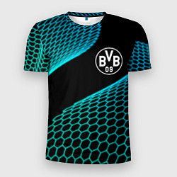 Футболка спортивная мужская Borussia football net, цвет: 3D-принт