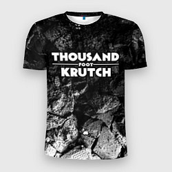 Футболка спортивная мужская Thousand Foot Krutch black graphite, цвет: 3D-принт
