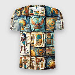 Мужская спорт-футболка Пэчворк из Египта