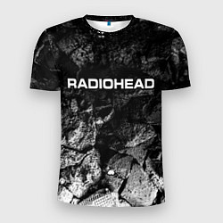 Футболка спортивная мужская Radiohead black graphite, цвет: 3D-принт