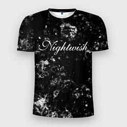 Футболка спортивная мужская Nightwish black ice, цвет: 3D-принт