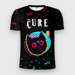 Футболка спортивная мужская The Cure - rock star cat, цвет: 3D-принт
