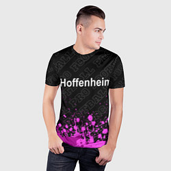 Футболка спортивная мужская Hoffenheim pro football посередине, цвет: 3D-принт — фото 2