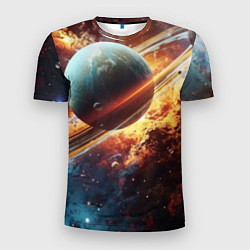 Мужская спорт-футболка Большая планета