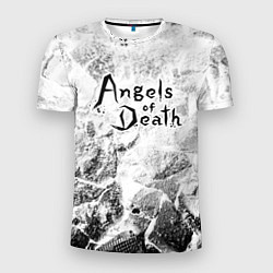 Мужская спорт-футболка Angels of Death white graphite