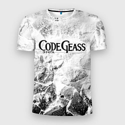 Мужская спорт-футболка Code Geass white graphite