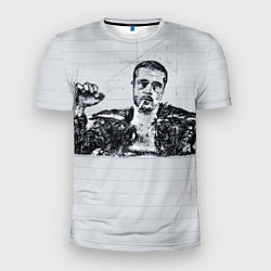 Футболка спортивная мужская Тайлер кайфует, цвет: 3D-принт