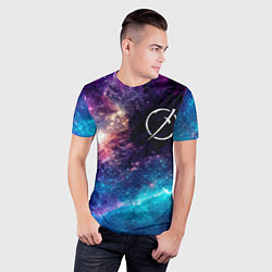 Футболка спортивная мужская Akame ga Kill space anime, цвет: 3D-принт — фото 2