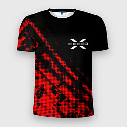 Футболка спортивная мужская Exeed sport grunge, цвет: 3D-принт