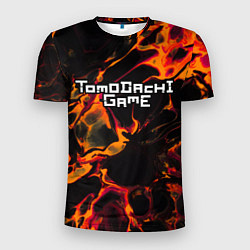 Футболка спортивная мужская Tomodachi Game red lava, цвет: 3D-принт