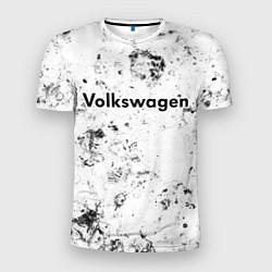 Футболка спортивная мужская Volkswagen dirty ice, цвет: 3D-принт