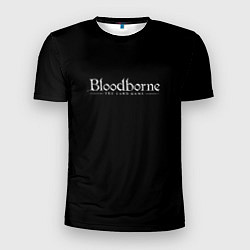 Футболка спортивная мужская Bloodborne logo, цвет: 3D-принт