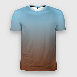 Футболка спортивная мужская Текстура градиент, цвет: 3D-принт