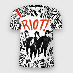 Футболка спортивная мужская Paramore - riot, цвет: 3D-принт